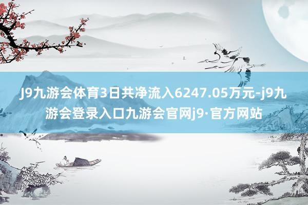 J9九游会体育3日共净流入6247.05万元-j9九游会登录入口九游会官网j9·官方网站